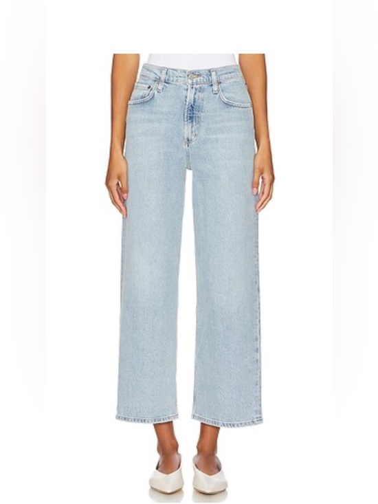 Agolde Denim - Agolde Ren High Rise Wide Leg in Groove